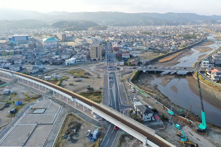 南清見諏訪線ほか1線幹線街路築造工事