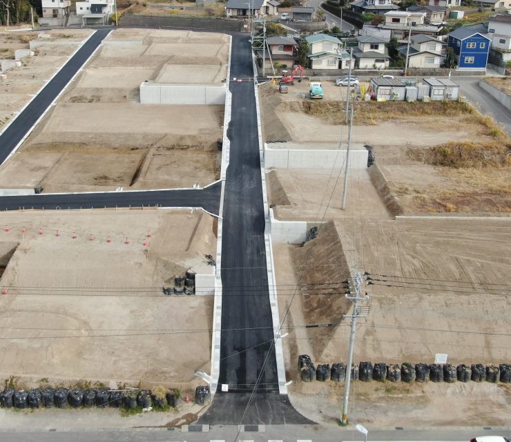 吉野地区区画宅地整地工事（その４）