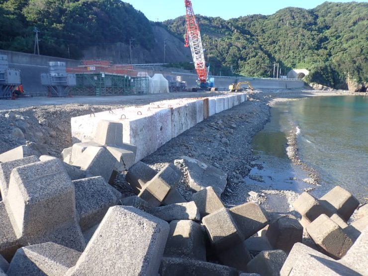 第１号県単道路整備（橋梁）工事（甑大橋工区）