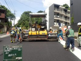 坂元玉里線舗装新設改良工事